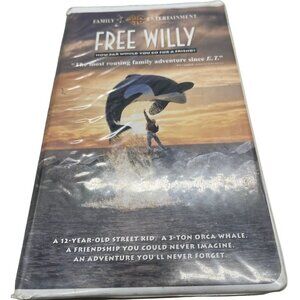 free willy VHS rated PG 112 minutes 1993 Worner brothers English READ